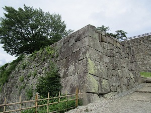 白河小峰城石垣の写真