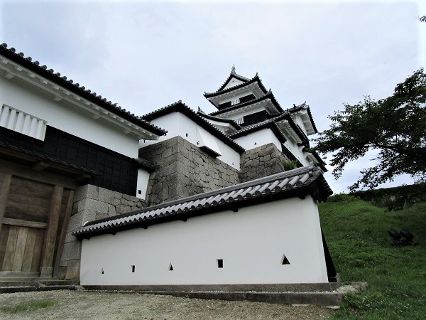 白河小峰城三重櫓の写真