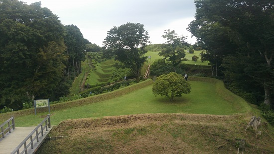 山中城址の写真