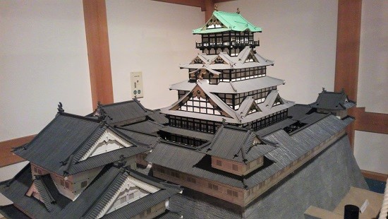 駿府城の模型の写真