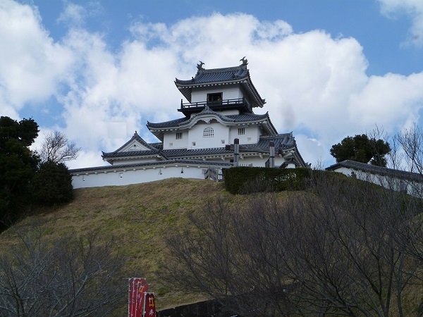 掛川城天守閣の写真