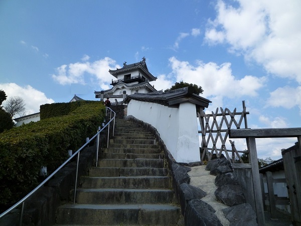 掛川城天守閣の写真