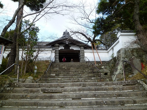掛川城御殿玄関の写真