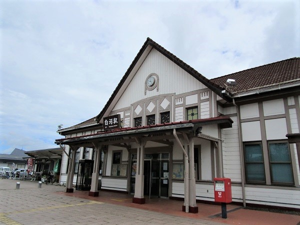 白河駅の写真