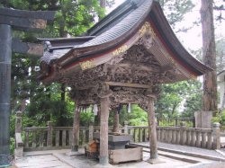 三峯神社水屋の写真