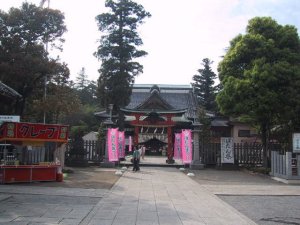 箭弓神社の写真