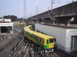 埼玉新都市交通ニューシャトル車庫の写真