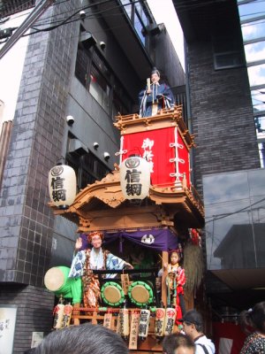 川越まつり山車の写真