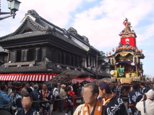 川越まつり　山車（太田道灌）の写真