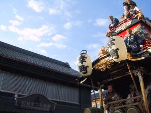 川越まつり　山車（翁）の写真