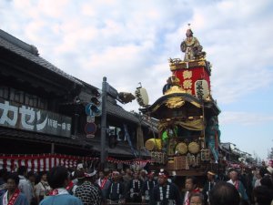 川越まつり　山車（日本武尊）の写真