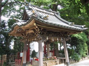 久伊豆神社　水屋の写真