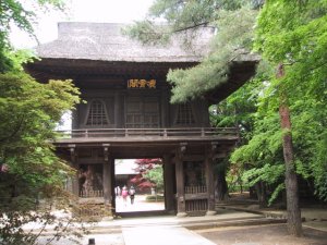 平林寺山門の写真