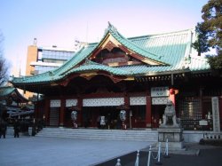 神田明神　御社殿の写真