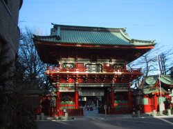 神田明神　随神門の写真