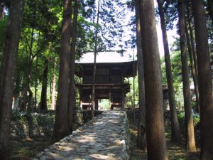 龍穏寺山門の写真