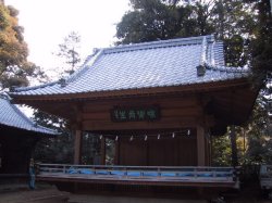 氷川神社神楽殿の写真