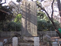 青木昆陽之碑の写真