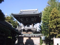 帝釈天　鐘楼の写真