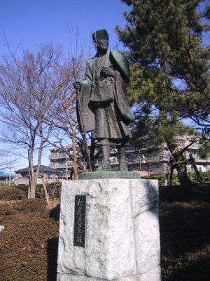 松尾芭蕉の像