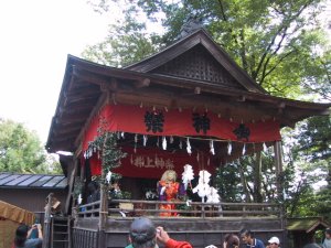 椋神社神楽殿の写真